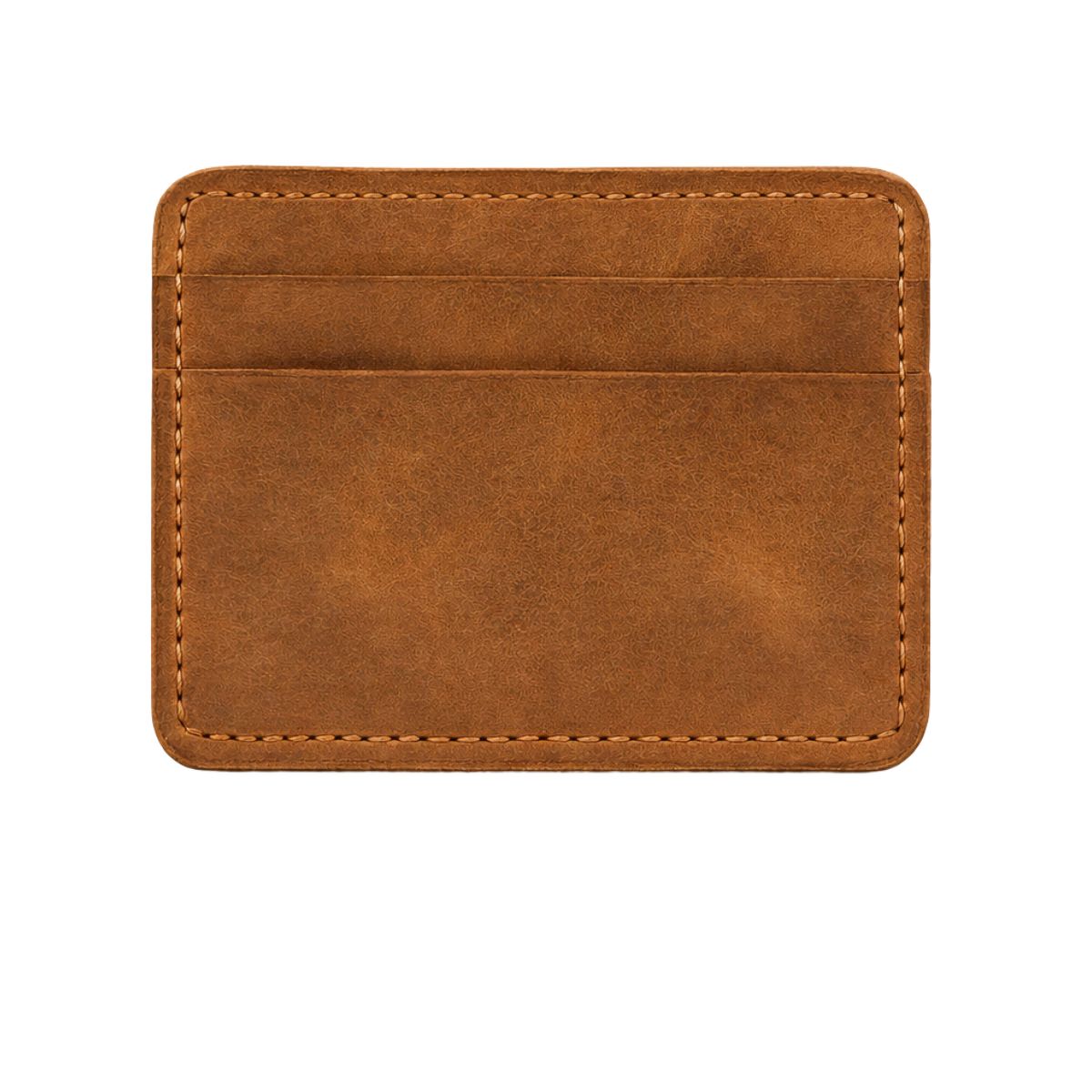 Tarjetero Vellum Minimal – Cuero Natural